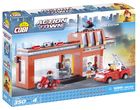 Cobi, Action Town, Remiza strażacka, klocki, 350 elementów