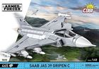 Cobi, Armed Forces, Szwedzki myśliwiec wielozadaniowy Saab JAS 39 Gripen C, klocki, 465 elementów