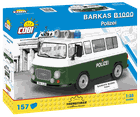Cobi, Barkas B1000 Polizei, 1:35, klocki, 215 elementów