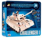 Cobi, Electronic Series, Czołg Challenger I, pojazd zdalnie sterowany (Bluetooth), klocki, 655 elementów