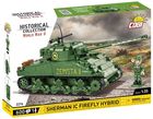 Cobi, Historical Collection, World War II, Sherman IC Firefly Hybrid, Klocki, 1:35, 601 elementów
