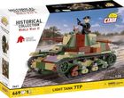 Cobi, Historical Collection, WWII, Light tank 7TP, klocki, 1:28, 669 elementów
