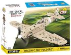 Cobi, Historical Collection WWII, Macchi C.202 "Folgore", klocki, 404 elementy