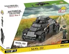 Cobi, Historical Collection WWII, Sd.Kfz., 222, klocki, 502 elementy
