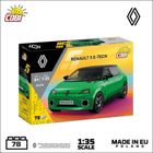 Cobi, Renault 5 E-Tech Green, klocki, 1:35, 78 elementów