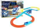 Cobi, Robot Trains, Święcący Kay, tor z mostem, zestaw