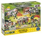 Cobi, Small Army, WW2 American Soldiers, 25 elementów, figurki, 3 szt.