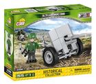 Cobi, Small Army, WWII 3,7cm PAK 36 Niemiecka armata przeciwpancerna, klocki, 55 elementów