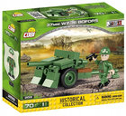 Cobi, Small Army, WWII 37mm wz.36 Bofors, klocki, 70 elementów