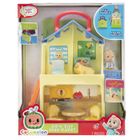 CoComelon, domek Pop n'Play, zestaw z figurkami i akcesoriami