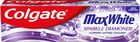 Colgate, max white sparkle diamonds, pasta do zębów wybielająca, 75 ml