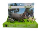 Collecta, Dzikie zwierzęta, zestaw 3 figurek