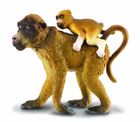 Collecta, Pawian Samica z młodym, figurka, 88203