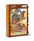 Collecta, Playbook, Świat dzikich zwierząt, zestaw z fiurkami, A1220
