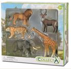 Collecta, zwierzęta z safari, zestaw figurek, 5 szt.