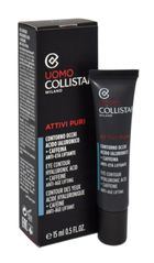 Collistar, Man Attivi Puri Eye Contour Hyaluronic Acid + Caffeine, krem pod oczy dla mężczyzn, 15 ml
