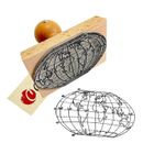 Colorado, stempel mapa świata, kontynenty i oceany