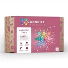 Connetix, Pastel Geometry Pack, klocki magnetyczne, 40 elementów