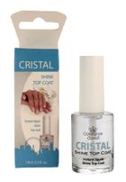 Constance Carroll, Cristal Shine, Top Coat, top nabłyszczający na lakier, 10 ml