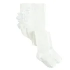 Cool Club, Antypoślizgowe rajstopy dziewczęce, białe