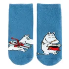 Cool Club, Antypoślizgowe skarpetki chłopięce, niebieskie, Muminki