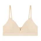 Cool Club, Biustonosz dziewczęcy, prążkowany, beżowy