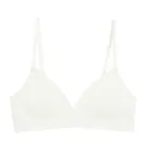 Cool Club, Biustonosz dziewczęcy, prążkowany, biały