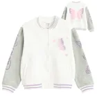 Cool Club, Bluza bejsbolówka dziewczęca, rozpinana, mix