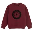 Cool Club, Bluza chłopięca, ocieplana, bordowa