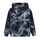 Cool Club, Bluza chłopięca z kapturem, czarno-szara, tie dye
