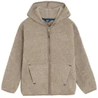 Cool Club, Bluza chłopięca z kapturem, rozpinana, beżowa