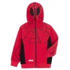 Cool Club, Bluza chłopięca z kapturem, rozpinana, czerwona, Spider-Man