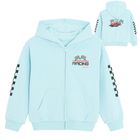 Cool Club, Bluza chłopięca z kapturem, rozpinana, ocieplana, niebieska