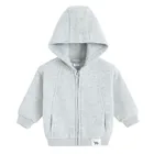 Cool Club, Bluza chłopięca z kapturem, rozpinana, ocieplana, szara