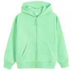 Cool Club, Bluza chłopięca z kapturem, rozpinana, ocieplana, zielona