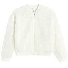 Cool Club, Bluza dziewczęca, rozpinana, biała