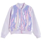 Cool Club, Bluza dziewczęca, rozpinana, fioletowa