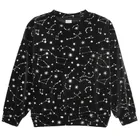 Cool Club, Bluza dziewczęca, welurowa, czarna