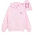 Cool Club, Bluza dziewczęca z kapturem, różowa, SmileyWorld