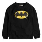 Cool Club, Bluzka chłopięca, czarna, Batman, cekinowa aplikacja