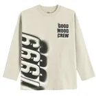 Cool Club, Bluzka chłopięca z długim rękawem, beżowa