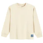 Cool Club, Bluzka chłopięca z długim rękawem, beżowa