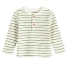 Cool Club, Bluzka chłopięca z długim rękawem, ecru