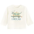 Cool Club, Bluzka chłopięca z długim rękawem, ecru