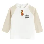 Cool Club, Bluzka chłopięca z długim rękawem, ecru, Harry Potter