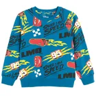 Cool Club, Bluzka chłopięca z długim rękawem, granatowa, Auta