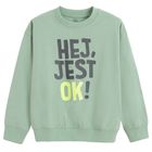 Cool Club, Bluzka chłopięca z długim rękawem, khaki