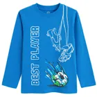 Cool Club, Bluzka chłopięca z długim rękawem, niebieska