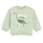 Cool Club, Bluzka chłopięca z długim rękawem, zielona