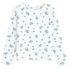 Cool Club, Bluzka dziewczęca z długim rękawem, biała